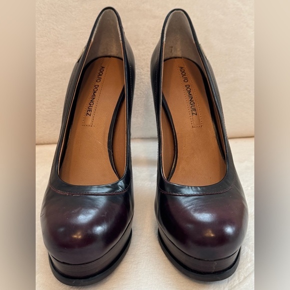 Adolfo Domínguez Women’s Platform Pumps Size 8.5 / 39 - Picture 3 of 9